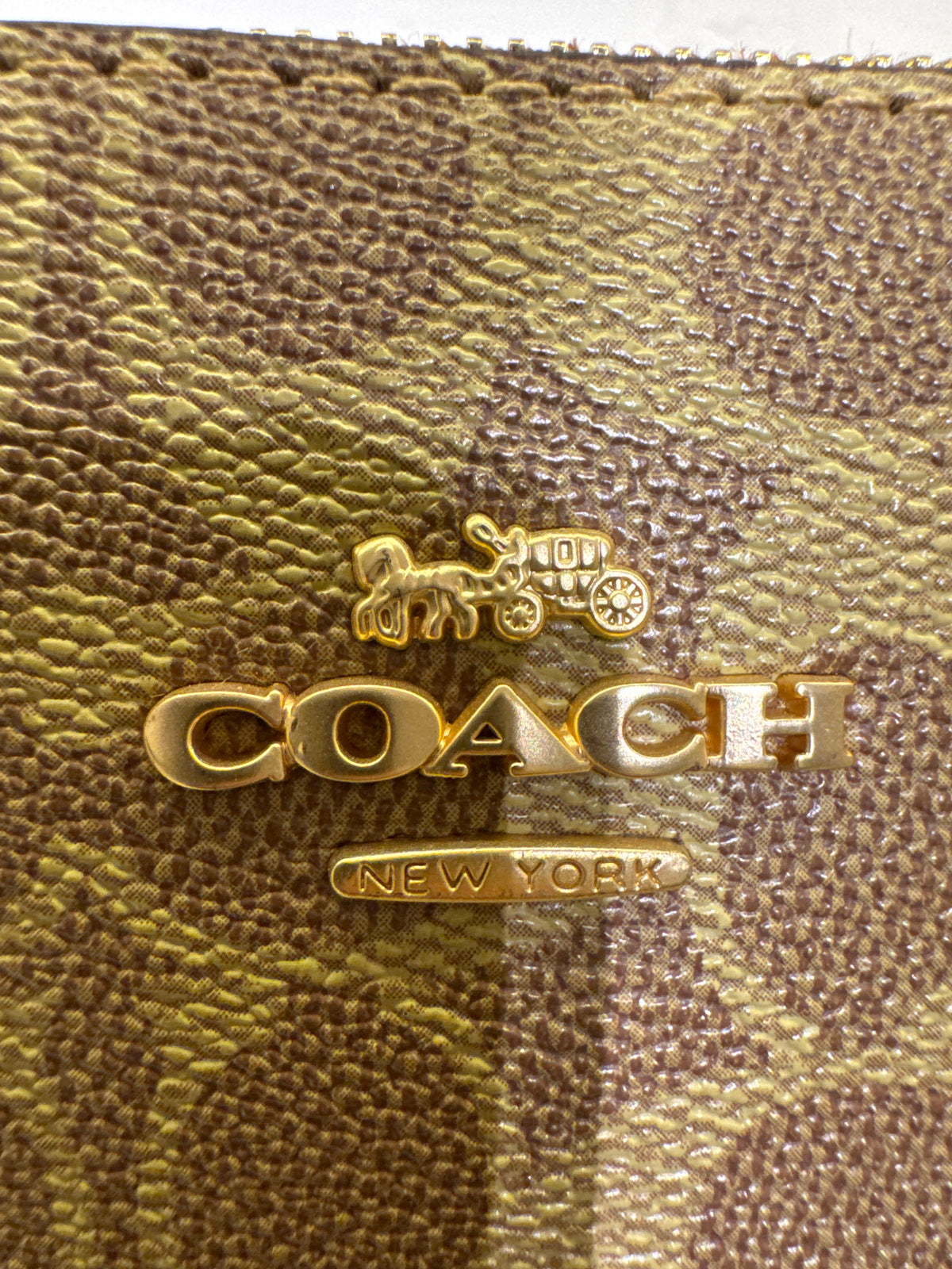 Coach Mini Sierra Satchel in Signature Canvas – Khaki Saddle