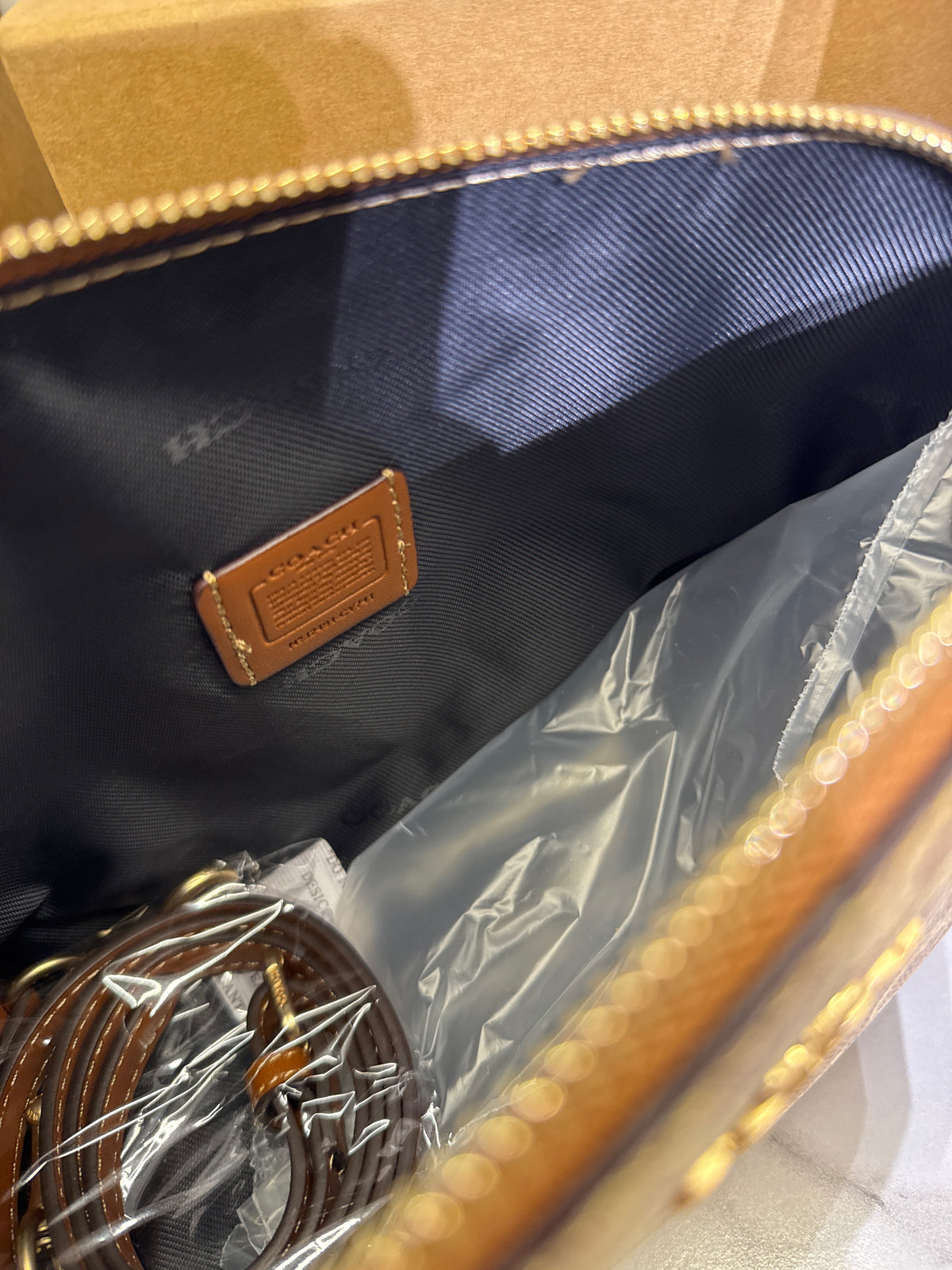 Coach Mini Sierra Satchel in Signature Canvas – Khaki Saddle