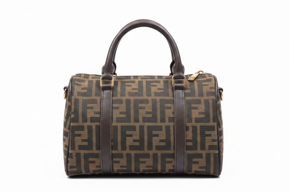 Fendi FF Duffle White Background