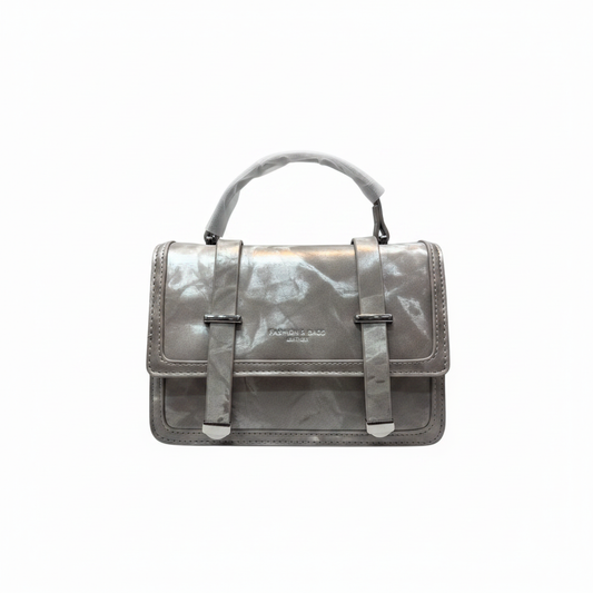 Grey Bag Front White BG